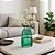 VASO DECOR VIDRO VERDE 15X8X8CM - Imagem 2