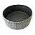 VASO METAL ENVELHECIDO REDONDO INCA BORDA PRETA 39X15,5CM G - Imagem 1