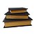 KIT C/3 CAIXA LIVRO LUXO C/TEXTURA PRETO 19/24/29CM - Imagem 2