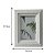 PORTA RETRATO 15X20 CIMENTO RUSTICO BRANCO - Imagem 7