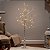 Árvore de Galhos com 140 LEDS Warm Fixo Bivolt Branca 120cm - Imagem 3