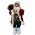 Boneco Papai Noel Luxo com Lantejoulas Vermelha e Verde 45 cm - Imagem 1