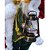 Boneco Papai Noel Luxo com Lantejoulas Vermelha e Verde 45 cm - Imagem 5
