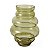 Vaso em Vidro Formas Verde 30x14 cm - Imagem 1