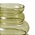 Vaso em Vidro Formas Verde 30x14 cm - Imagem 2