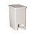 Lixeira com Pedal 10 Litros Creme Linea - Imagem 1