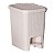 Lixeira com Pedal Creme 12 Litros Linea - Imagem 1