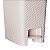 Lixeira com Pedal Creme 12 Litros Linea - Imagem 3