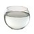 Vaso de Vidro Transparente Aquário M 12x17 cm - Imagem 1