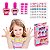 Kit Infantil Esmalte e Unhas Postiças com Tatuagens Makebrinq MK05 - Imagem 3