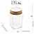 Pote Vidro Transparente com Tampa Dourada 300 ML - Imagem 4