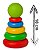 Brinquedo Educativo De Argolas Para Empilhar Argoboll - Imagem 2