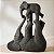 Escultura Elefantes em Poliresina 36,5 cm - Imagem 4