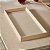 Bandeja Retangular em MDF com Linho Bege Claro 38x18x3,5 cm - Imagem 4