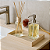 Bandeja Retangular em MDF Bege Claro com Linho 12x28x03 cm - Imagem 2