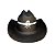 Chapéu Country EVA Infantil Preto Festa Peão Junina Julina 34cm - Imagem 2