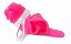 Squeeze Dobrável Sport Rosa Silicone 600ml - Imagem 3
