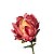 Haste Artificial Flor Protéa Cetim Rosa 42 cm - Imagem 3