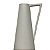 Vaso Cerâmica Moringa Alto Black/White 13x18x30,5cm Branco - Imagem 2