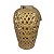 Lanterna Luminária Boho Rattan 49cm Natural Alça de Corda - Imagem 1