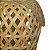 Lanterna Luminária Boho Rattan 49cm Natural Alça de Corda - Imagem 5