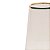Vaso Vidro Formas Transp/Preto com Borda Dourada 25X11,5cm - Imagem 5