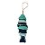 Enfeite Peixe Cerâmica Tons de Azul 31X13cm - Imagem 1