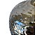 Cachepô Decorativo Alto Metal Prateado Indiano 53x25x7,5cm - Imagem 5