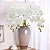 Haste Artificial Orquidea Phalaenopolis X 12 Branca 90cm Toque Real - Imagem 2