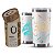 Copo Térmico Gluck Lucky Future Less Talk Off White Branco 591ml - Imagem 2