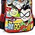 Mochila Escolar Inf Azul Jovens Titans G Is34281Tgkl - Imagem 4