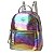Mochila Escolar Juvenil Up4You By Barbie Holográfica Bronze - Imagem 2