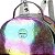 Mochila Escolar Juvenil Up4You By Barbie Holográfica Bronze - Imagem 7