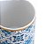 Caneca Porcelana Lisboa Azul e Branca 330ml - Imagem 5