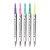 Marcador Brush Ponta Dupla Pastel 5 Cores no Estojo - Imagem 2