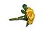Buque Rosas X7 Amarela 2 Tons 28cm - Imagem 1