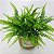 Haste Artificial Samambaia Barranco x9 Verde 2 Tons 76cm - Imagem 3