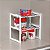 Rack para Objetos 24X25X18cm Prata - Imagem 4