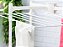 Varal Vertical com Rodas 56X120X57,5cm Branco - Imagem 7