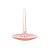 Escumadeira de Nylon Rosa com Cabo Inox Rose 34cm - Imagem 3