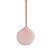 Escumadeira de Nylon Rosa com Cabo Inox Rose 34cm - Imagem 6