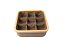 Organizador Thai Tecido com Bambu 9 Divisórias 30X30X9cm - Imagem 2