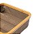 Organizador Thai Tecido com Bambu 3 Divisórias 30X30X9cm - Imagem 4