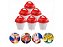 Kit de Formas para Cozinhar Ovos em Silicone com 06 Peças - 07 X 09cm - Imagem 1