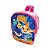 Mini Mochila Infantil Party Little Shark Azul/Rosa - Imagem 1