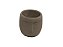 Cachepot Cimento Face Cinza 12,5cm - Imagem 2