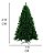 Árvore de Natal Imperial 210cm com 2350 Galhos Pé de Ferro - Imagem 3