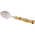 Conjunto 6 Colheres Café Aço Inox Cabo Plástico Bambu Natural - Imagem 7