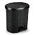 Lixeira Rattan 6 Litros Preto - Imagem 1