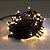 KIT PCT C/5 CORDÃO PISCA 100LED BIVOLT FIO PRETO 10MTS M/F WARM - Imagem 2